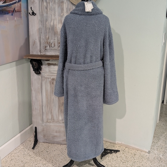 NWT Barefoot Dreams Cozy Chic Blue Dusk Robe - Picture 3 of 8